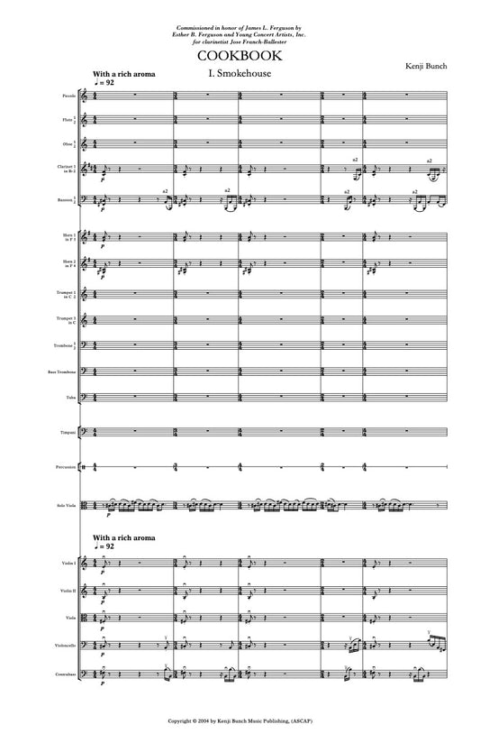 Cookbook (Orchestra Version)